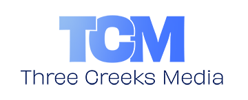 Three Creeks Media Logo